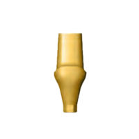 Bio3 Bio Line Straight Abutment - Wide Canine 10.5mm Length