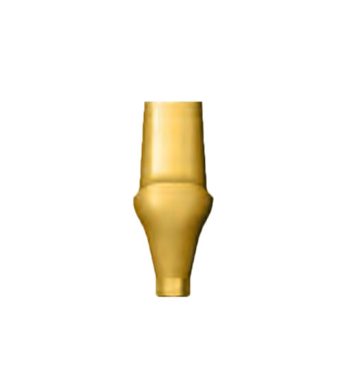 Bio3 Bio Line Straight Abutment - Wide Canine 10.5mm Length