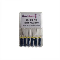 NovahDent K Files Size 30 (21mm Long)