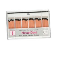 NovahDent Standard Gutta Percha (GP) Points (Size 40)