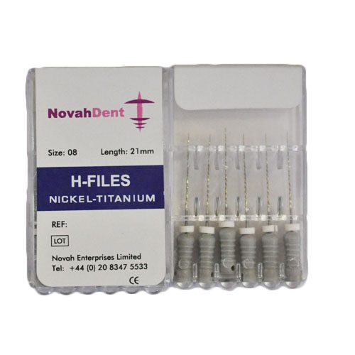 NovahDent H Files Size 08 (21mm Long)
