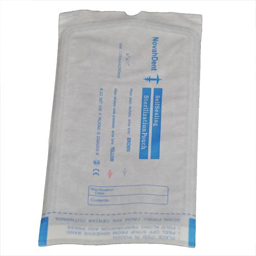 NovahDent Self Seal Sterilisation Pouches (135x280mm) - Image 2