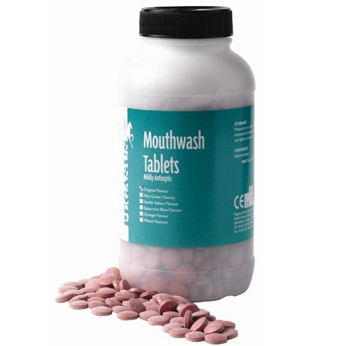 Pegasus Mouthwash Tablets (Orange Pink)