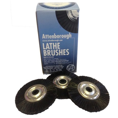 Polibris Metal Centre With Plastic Insert Lathe Brushes (BR10p)
