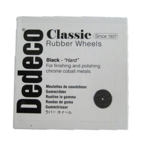 Polishing Rubber Wheels For Metal (Black)