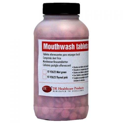 DEHP Mouthwash Tablets (Thymol Flavour)
