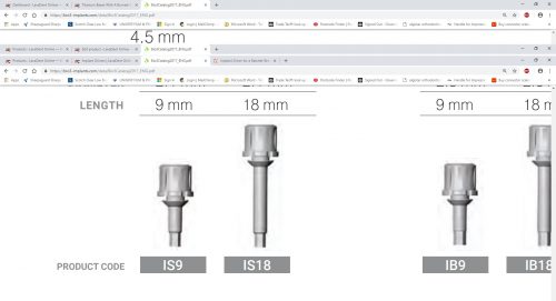 Bio3 Implant Driver Wide - Diameter 2.5 Length 9mm - Image 2