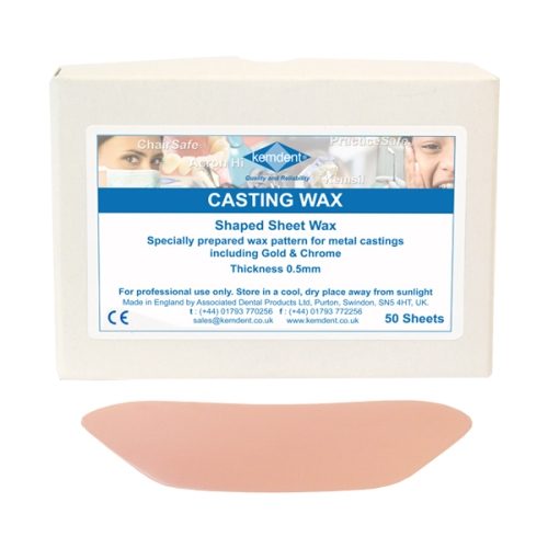 Casting Wax Shaped Sheet (0.6mm Thick)