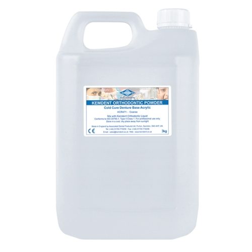Kemdent Orthodontic Acrylic Powder (3Kg)