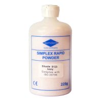 Kemdent Simplex Rapid Repair Acrylic Powder Ivory (225g)