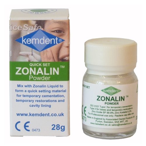 Zonalin Zinc Oxide Cement (Quick Set) - Image 2