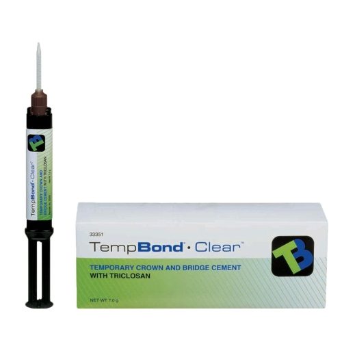 Temp-Bond Clear Temporary Cement Automix Syringe