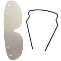 NovahDent Eye Shields With Black Frames