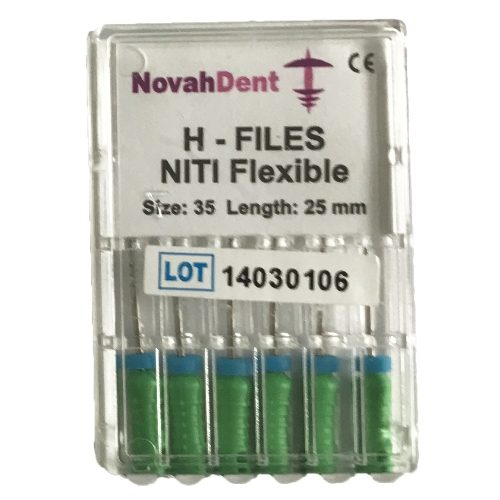 NovahDent H Files Size 35 (25mm Long)