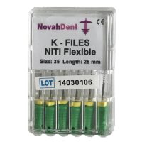 NovahDent K Files Size 35 (25mm Long)
