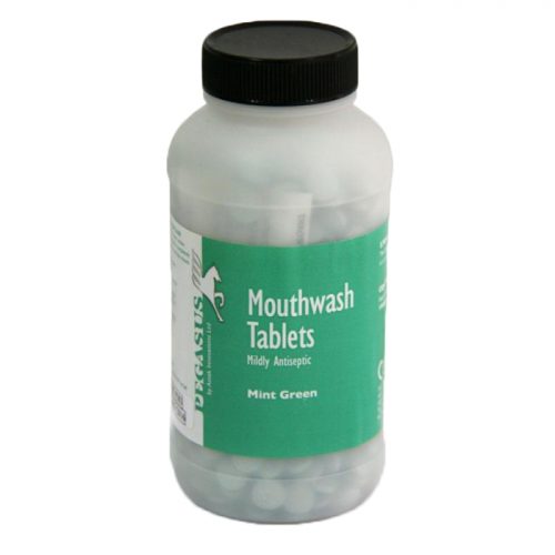 Pegasus Mouthwash Tablets (Mint Green)
