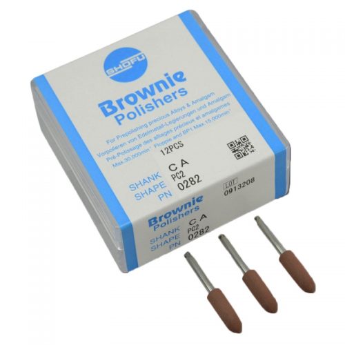 Shofu Brownie Polishers PC2 (CA0282) 12pk